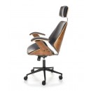 Кресло компьютерное HALMAR IGNAZIO орех/черный